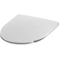 Pressalit, WC Deckel, Spira Art hvid toiletsaede med Soft Close og Quick Release inkl. beslag i rustfrit stål