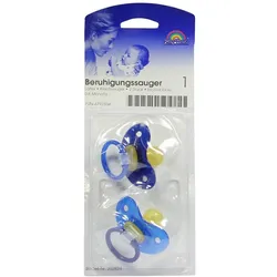 Beruhigungssauger Kirschsauger Latex 0-6 Monate bicolor 2 St