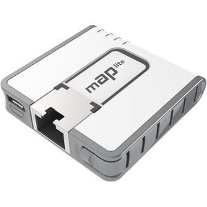 MikroTik Access-Point RBMAPL-2ND, Indoor, bis 300 Mbit/s, Wi-Fi 4, Desktop