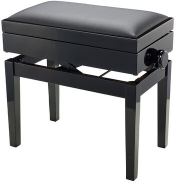 K&M Piano Bench 13951 Schwarz poliert