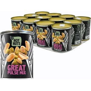 NoyNuts Erdnüsse Great Pulse Mix, geröstet & gesalzen, 540 g, je 45 g, 12 Dosen