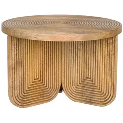 Zuiver Beistelltisch Maeze Holz Orange Mango