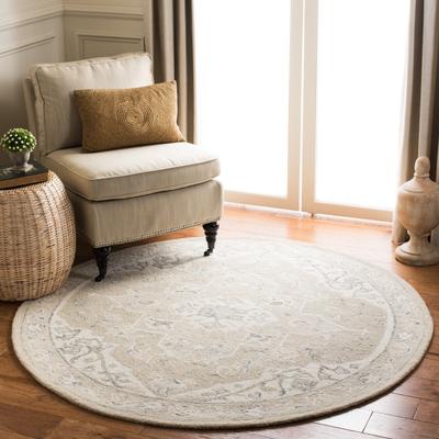 SAFAVIEH Handmade Micro-Loop Heidegunde Wool Rug