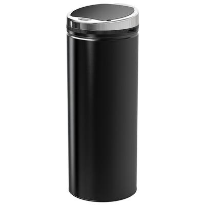HOMCOM - Sensor Mülleimer - 30,5L x 30,5B x 81,5Hcm - schwarz