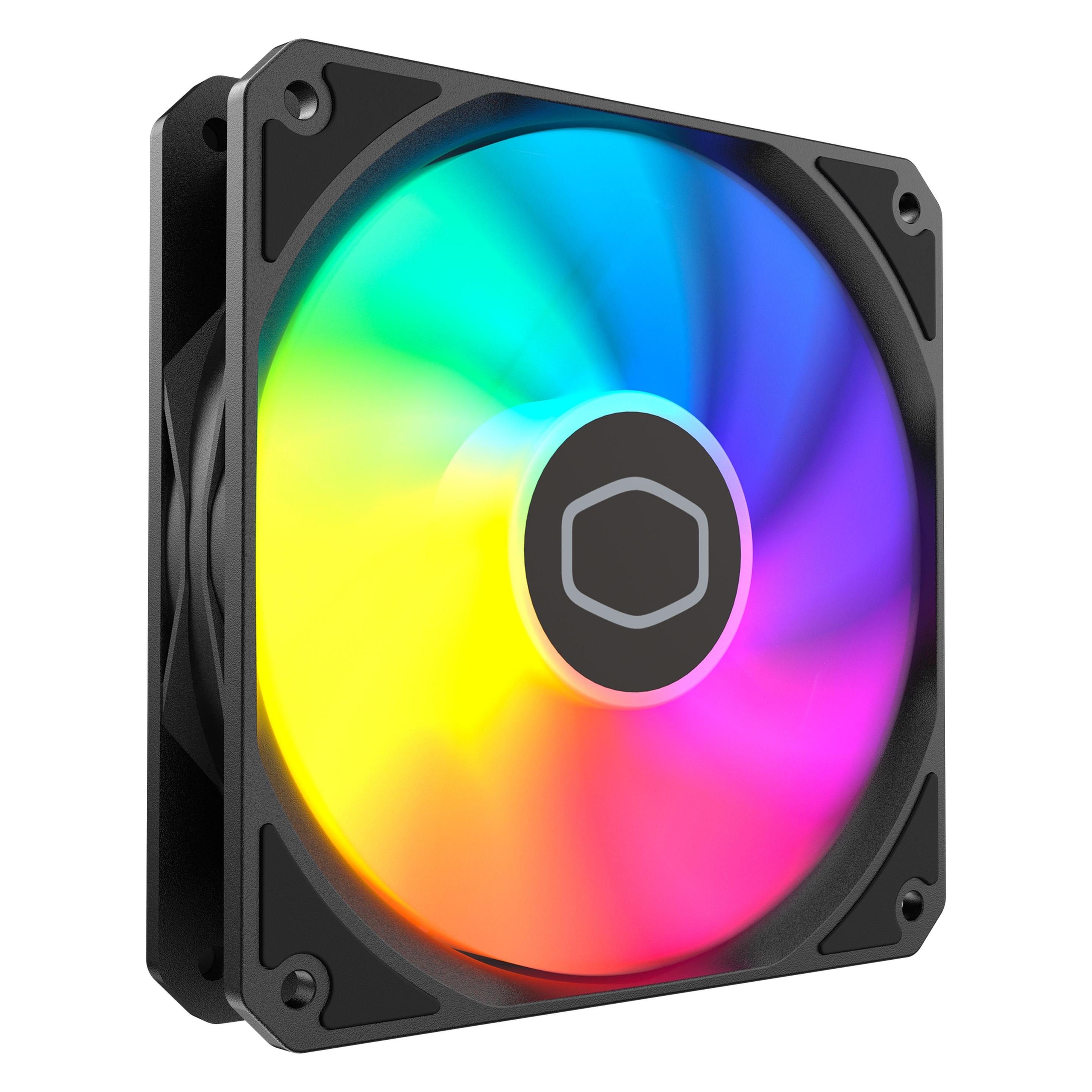 Cooler Master CoolerMaster Lüfter Masterfan 120 Lite ARGB (120 mm, 1x) (MFW-B2DN-17NPA-R1)