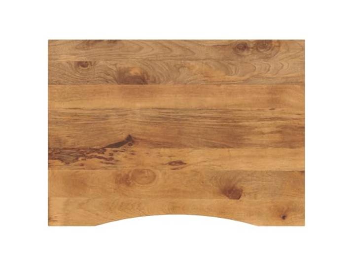 KGFHERENB Schreibtischplatte Massivholz Mango 110x80x2,5 cm Tischplatte Rustikale Tischplatte aus echtem Mangoholz für Homeoffice, Büro oder Esszimmer. Glatte, pflegeleichte Holzoberfläche.