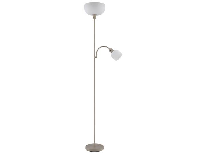 Globo Stehleuchte Hinton, Schwarz, Sandfarben, Kunststoff, 178.7 cm, CE, drehbar, schwenkbar, Fußschalter, Lampen & Leuchten, Innenbeleuchtung, Stehlampen, Stehlampen