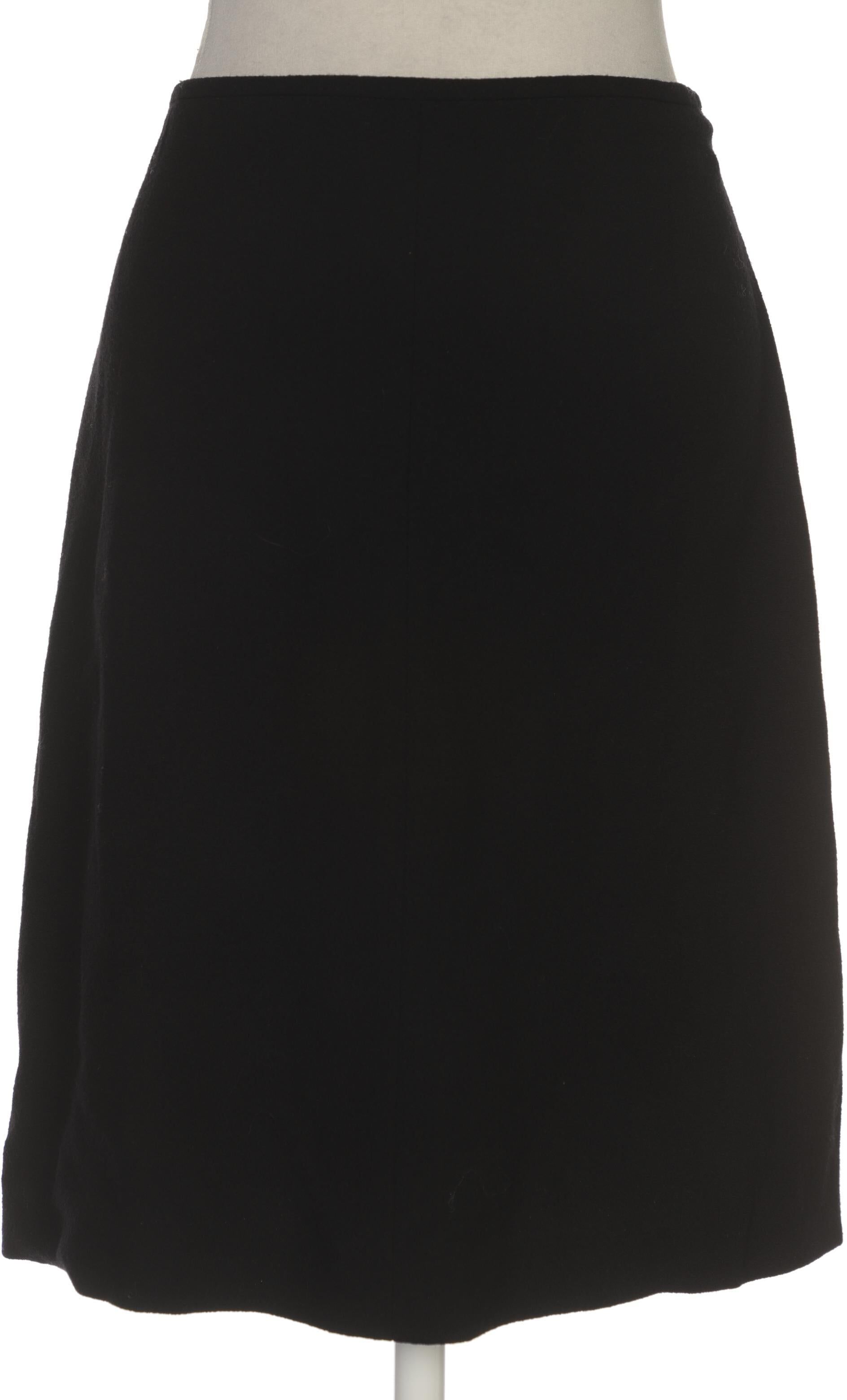 Prada Damen Rock, Schwarz, Gr. EU 36 (IT 42), Schurwolle / Viskose - Second Hand