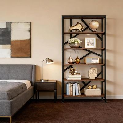 CARMORICO Modern Versatile Bookshelf - Sturdy Display Bookcase