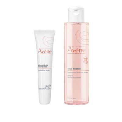 Avène Beruhigende Augencreme + Gesichtwasser Set 1 St