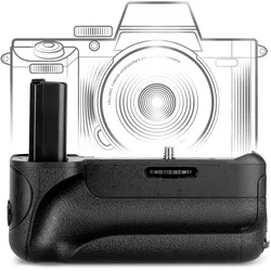 Cellonic KZ Batteriegriff für Sony ILCE-6000 (?6000), A6400 ILCE-6400, Alpha 6400 (Batteriegriff), Batteriegriff, Schwarz