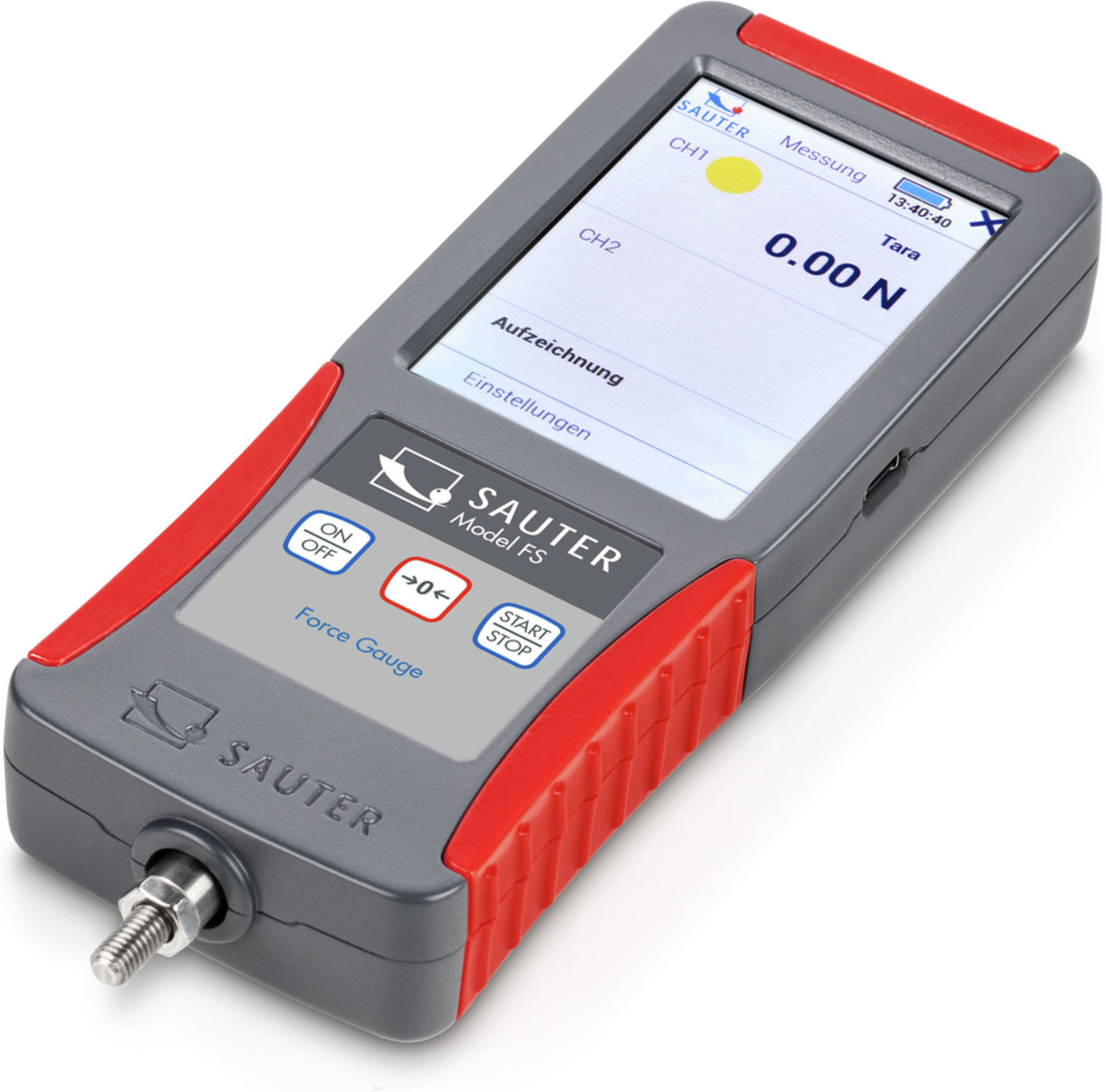 Kern Elektrisches Kraftmessgerät FS 2-100, Max 100 N, Ablesbarkeit 0,02 N ; KERN & Sohn)