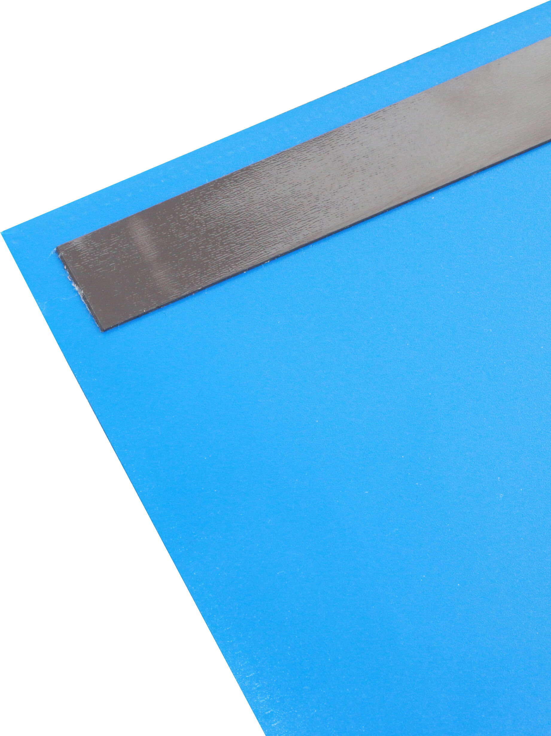 SPRINTIS 10 Unità - Buste magnetiche portadocumenti per formato A5, con 1 striscia magnetica, lato largo aperto, PP, blu