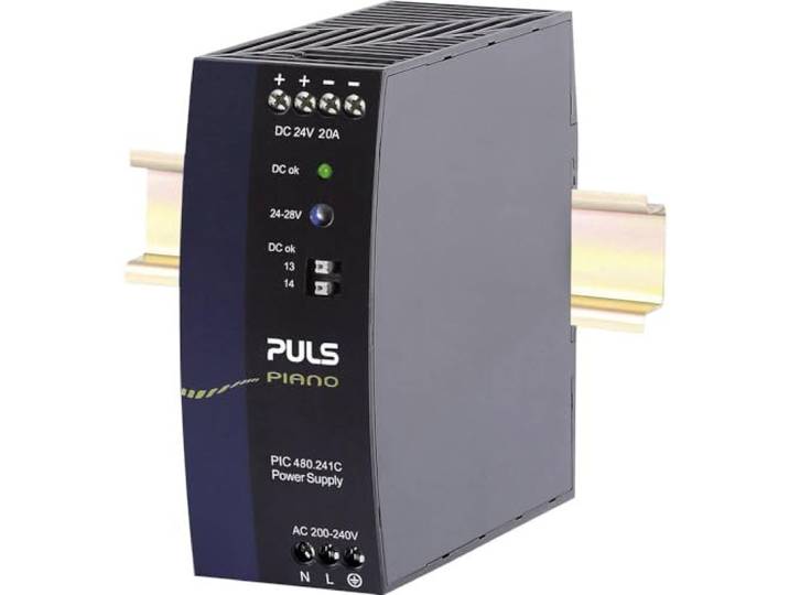 PULS PIANO DIN-rail-voeding (DIN-rail) 20A 480W