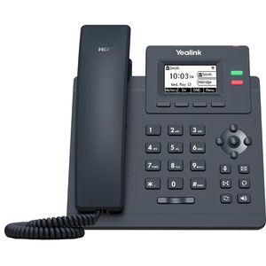 Yealink SIP-T31W Telefon, schwarz, schnurgebunden, mit WLAN