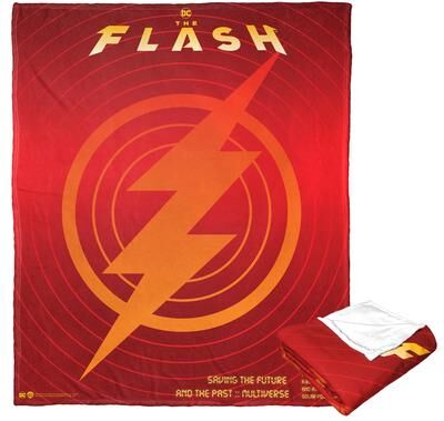 DC Comics Warner Brothers DC The Flash Radar Poster Silk Touch Blanket