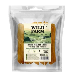 WILD FARM Multivitamin Süßkartoffelfilets 500g Hundeleckerli