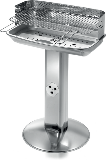 Ompagrill 60-40 Venus Inox - Barbecue à charbon