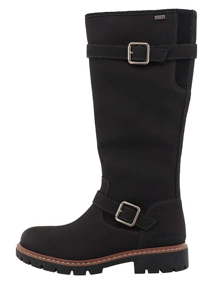 Tom Tailor Stiefel in Schwarz - 39