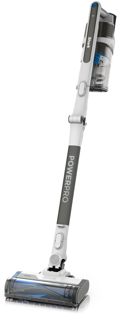 Shark PowerPro Pet Cordless Stick Vacuum, with Anti Hair Wrapt IZ380UKT White 3.45kg