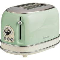 Vintage Toaster 155 hellgrün, 810 Watt, für 2 Scheiben Toast