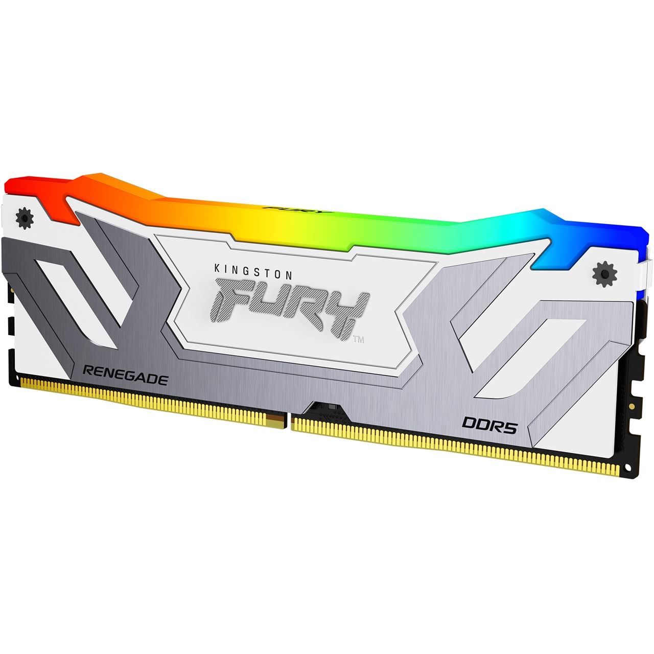 24GB Kingston FURY Renegade RGB weiß/silber DDR5-8400 DIMM CL40 Single