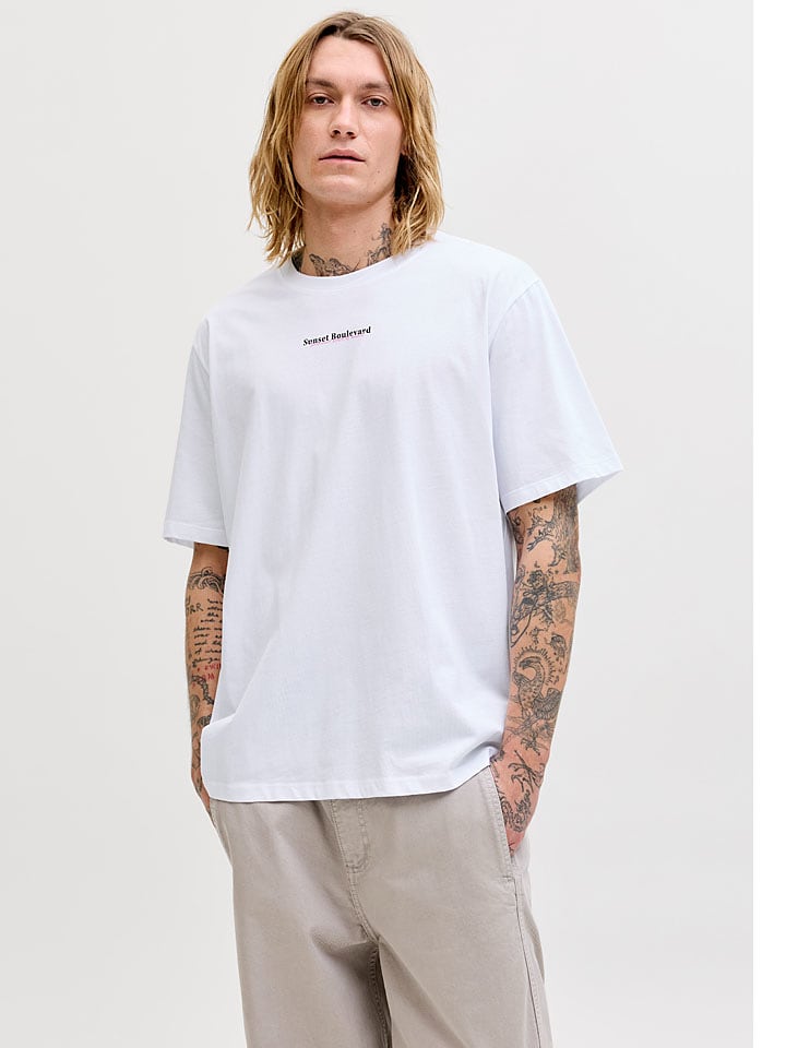 Jack & Jones Shirt "City" in Weiß - XL