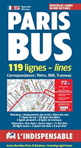 Massin - Paris bus : 119 lignes. Paris bus : 119 lines - Preis vom 09.10.2026 07:28:09 h
