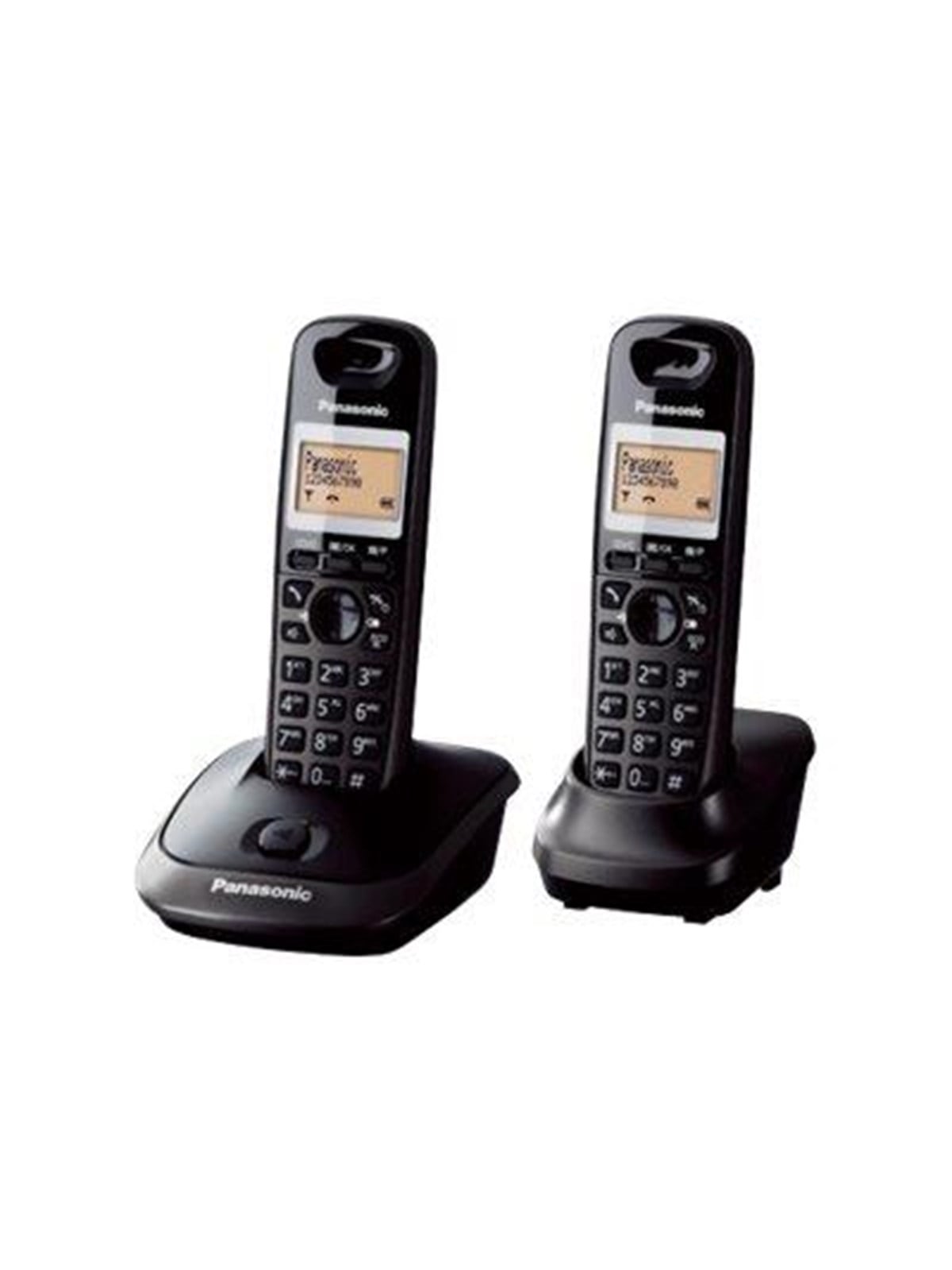 Panasonic KX-TG2512PDT - cordless phone with caller ID + additional handset