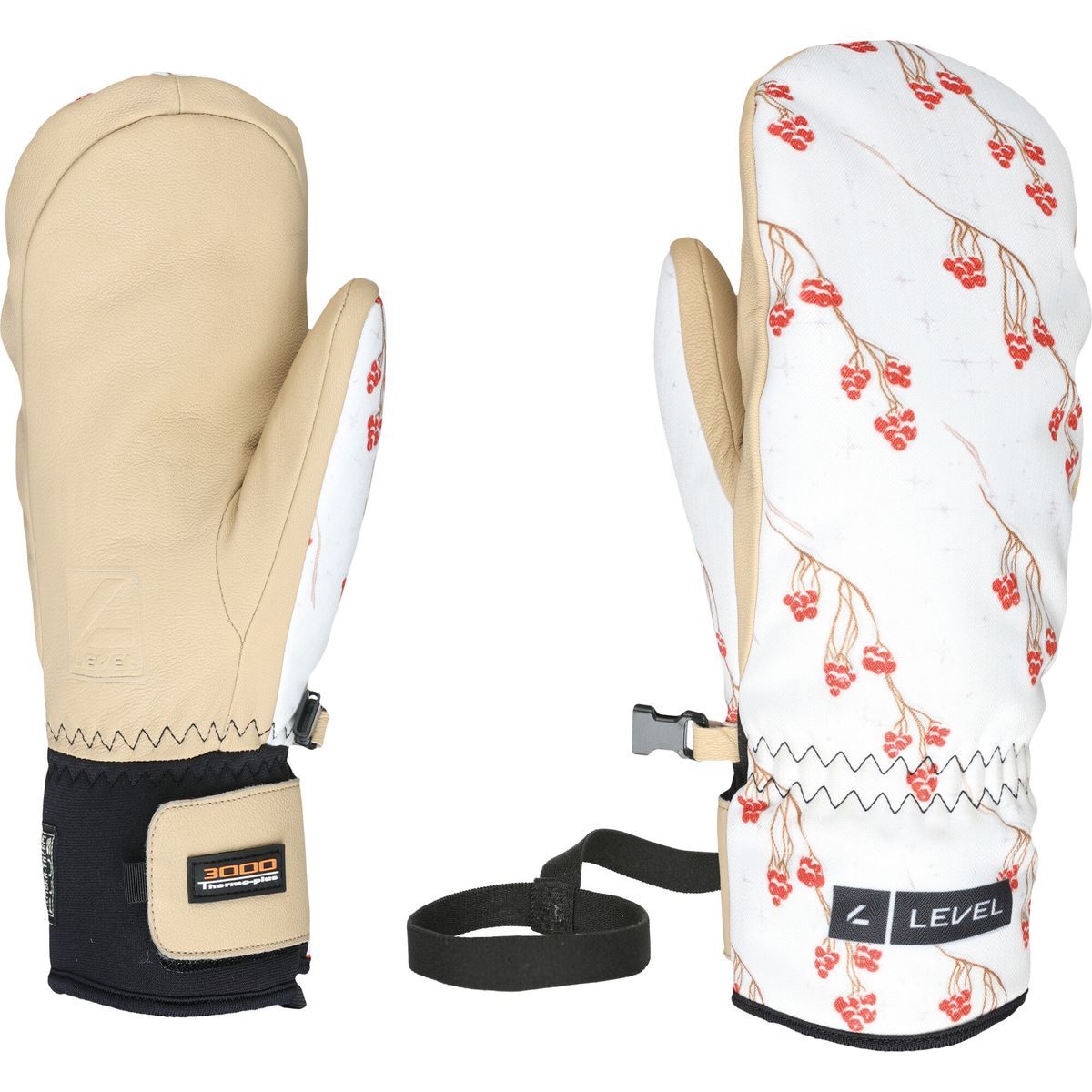 Level Vertigo Mitten Teen white-red (19) 4 2375JM-19-4