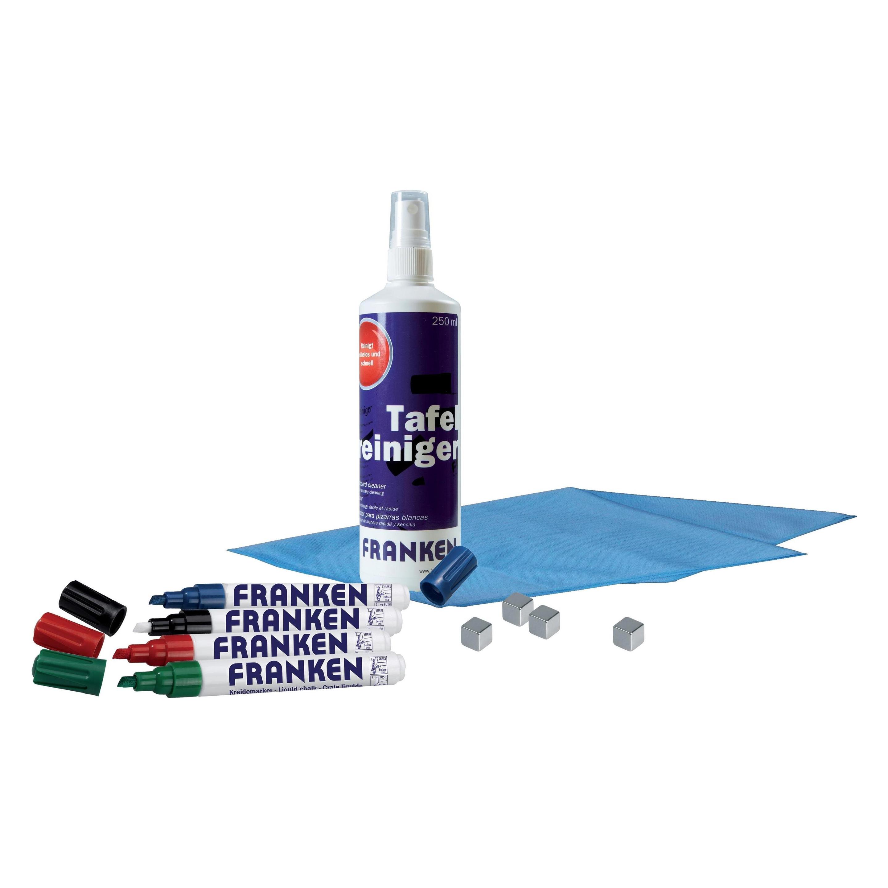 Franken Whiteboard Starterset für Glasboard (Z1971)