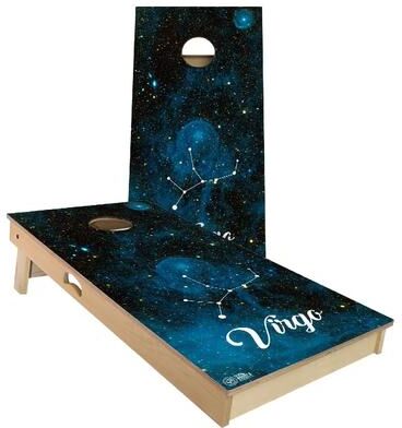 Skip's Garage Virgo Outdoor Cornhole Board Set