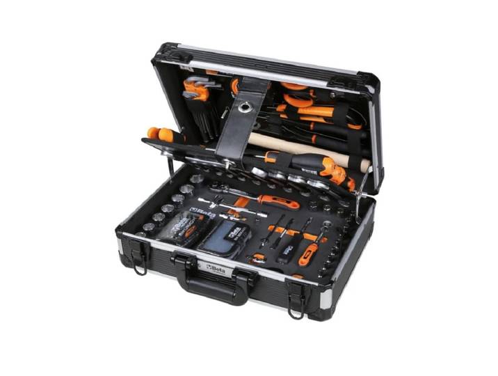 Werkzeugkoffer BETA BW2054E-128-teilig , schwarz, Aufbewahrungsboxen, Werkzeugkoffer