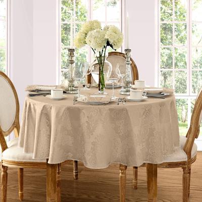 Threadmade Barcelona Damask Elegant Fabric Tablecloth