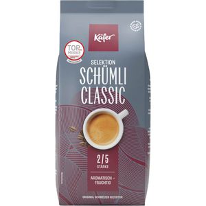 Käfer Kaffee Selektion Schümli Classic, ganze Bohnen, Arabica & Robusta, 1 kg