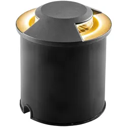 EVN, Gartenbeleuchtung, Lichttechnik LED-Bodenleuchte IP67 P67152702 3000K anthrazit Bodeneinbauleuchte 4037293024075 (135 lm, IP67)