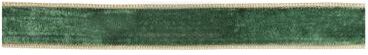 Velvet Wired Ribbon (Set of 2) by Melrose in Green Gold (Size ONE SIZE)