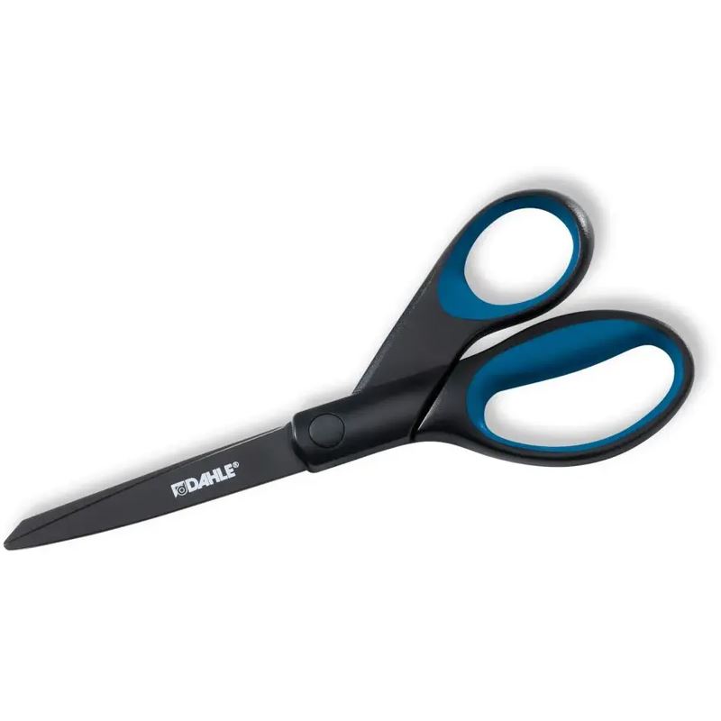 DAHLE Papierschere OFFICE TITANIUM schwarz-blau 21,0 cm