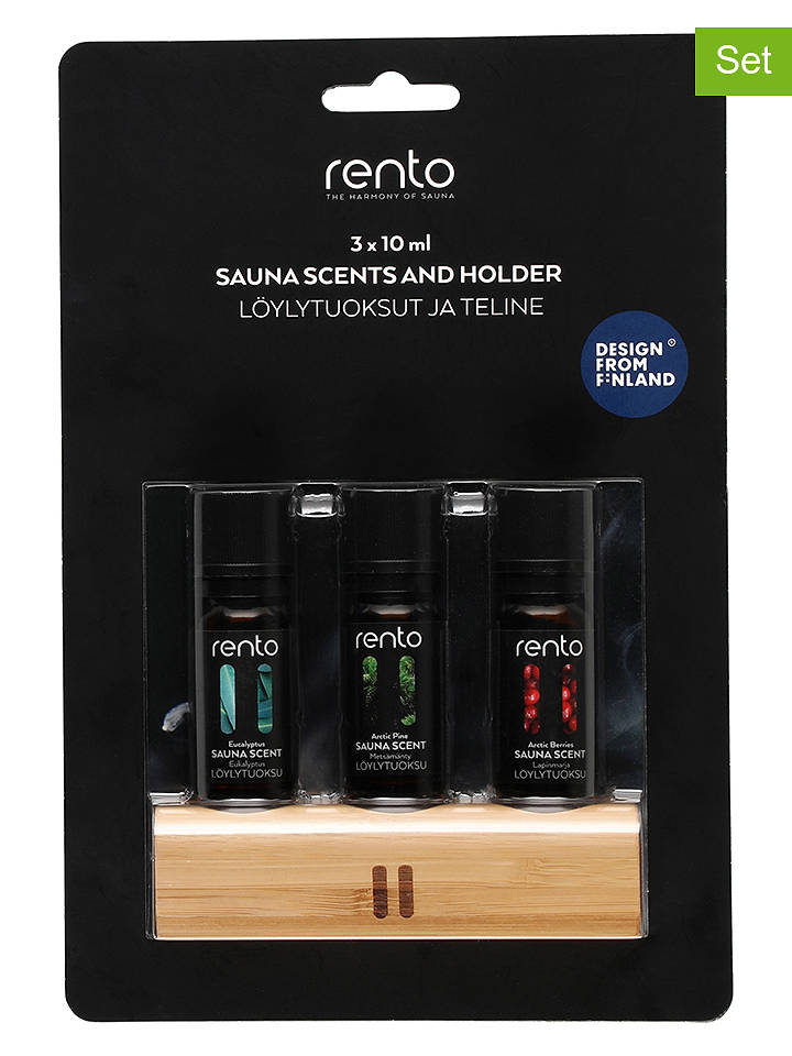 Rento 3er-Set: Saunadüfte - 3x 10 ml - onesize