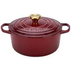 Le Creuset Signature, Pfanne + Kochtopf, Rot