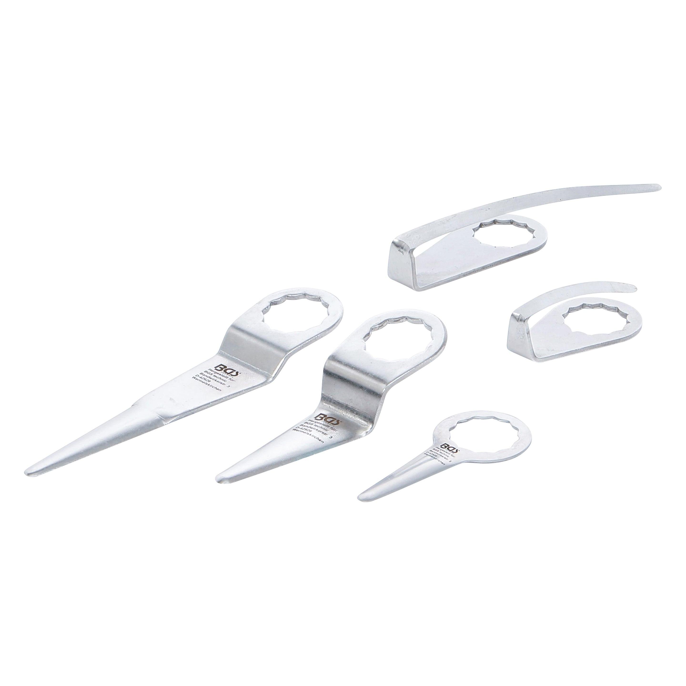 BGS - Schneidmesserset für Druckluft-Ausglaser, für Art. 3218, 9291, 5-tlg. (3338)