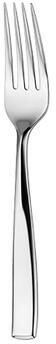 Oneida 18/0 Stainless Steel Tidal Table Forks, European Size (Set of 12)