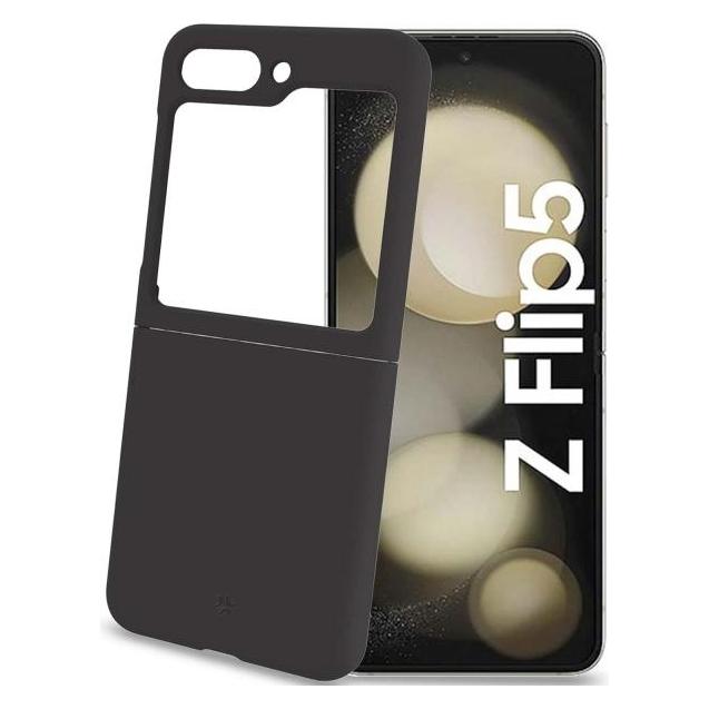 Celly Chrome Cover für Samsung Galaxy z (Samsung Galaxy Z Flip5) (CROMO1058BK)