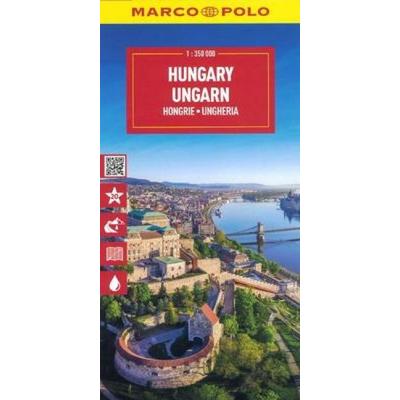 Ungheria 1:350.000, Karte von , Marco Polo