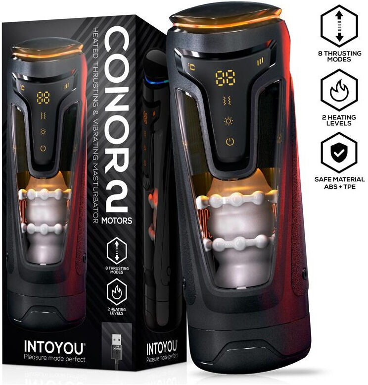 Intoyou Conor 2 Masturbateur masculin avec thrusting, vibrations et chaleur