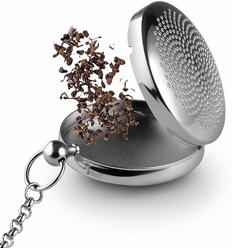 Alessi Tee-Ei T-Timepiece  silber B