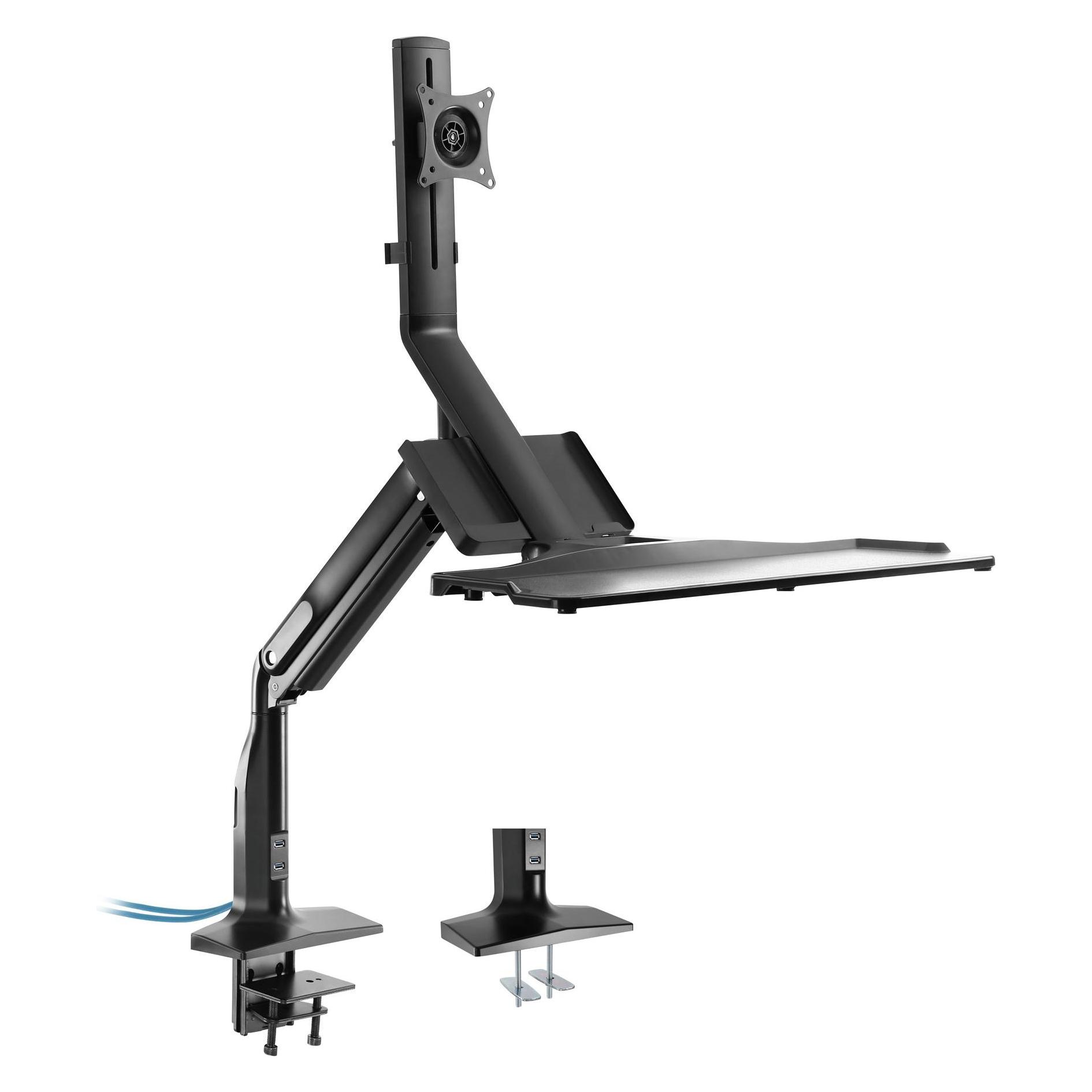InLine Workstation-Tischhalterung mit Lifter (Tisch, 32", 9 kg) (23174A)