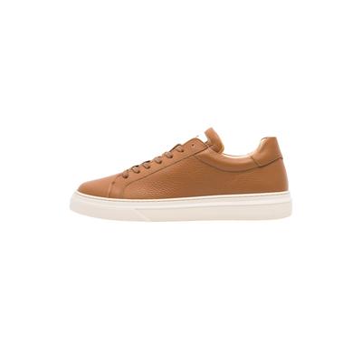 Sneaker HENRY STEVENS "Travis S1", Herren, Gr. 41, braun, Leder, Schuhe Sneaker