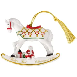 Villeroy & Boch, Christbaumschmuck, Christmas Classics Ornament Schaukelpferd 2026 (1x)