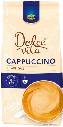 dolceVita Dolce Vita Krüger Löslicher Kaffee Cappuccino 380 G - MaxiCoffee